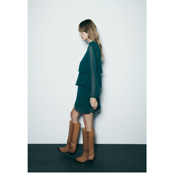 NWOT ruffle dress - Picture 6 of 6